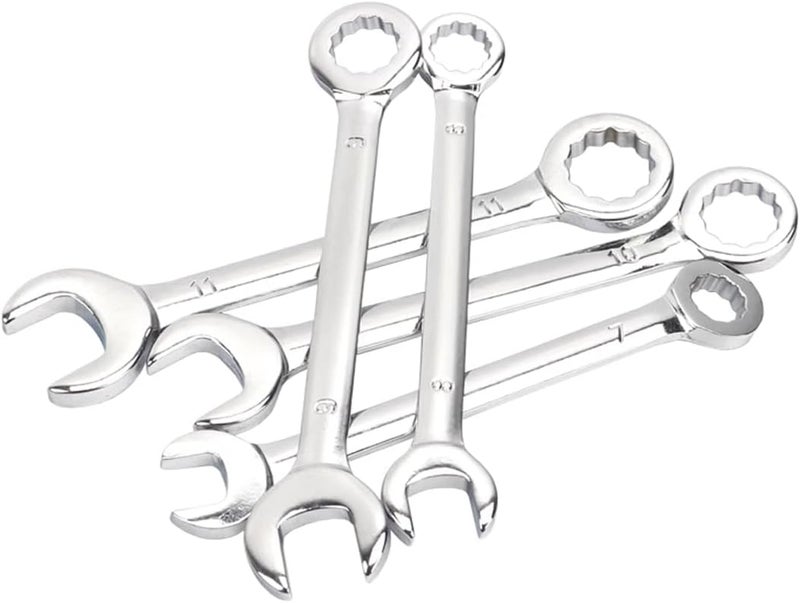 Ldirect Mini Wrench Set Open End Wrench Combination Wrench Small Wrench Set, Metric and SAE (MET & SAE) - Image 4